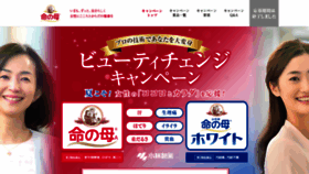 What Inochinohaha.jp website looked like in 2019 (4 years ago)
