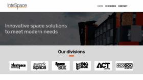 What Intespace.co.za website looked like in 2019 (4 years ago)