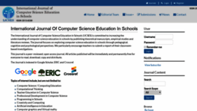 What Ijcses.org website looked like in 2019 (5 years ago)