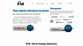 What Ipoll.fr website looked like in 2019 (4 years ago)