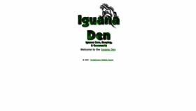 What Iguanaden.org website looked like in 2019 (4 years ago)