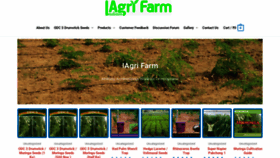 What Indianagrifarm.com website looked like in 2019 (4 years ago)