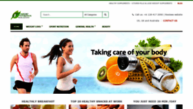 What Importnutrition.com.au website looked like in 2019 (4 years ago)