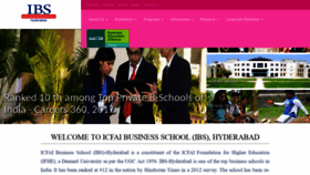 What Ibshyderabad.org website looked like in 2019 (4 years ago)