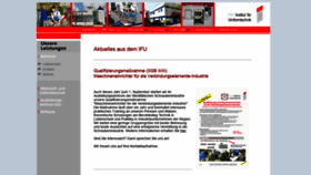 What Ifu-lued.de website looked like in 2019 (4 years ago)