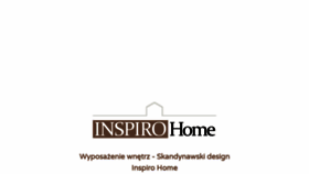 What Inspirohome.com website looked like in 2019 (4 years ago)