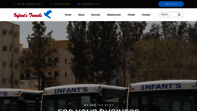 What Infants.co.in website looked like in 2019 (4 years ago)