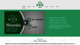 What Ishamba.com website looked like in 2019 (4 years ago)