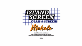 What Islandscreen.com website looked like in 2019 (4 years ago)