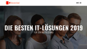 What It-bestenliste.de website looked like in 2019 (4 years ago)