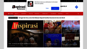What Inspirasimakassar.com website looked like in 2019 (4 years ago)