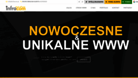 What Infracom.pl website looked like in 2019 (4 years ago)