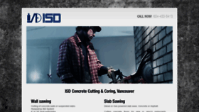 What Isdcutting.com website looked like in 2019 (4 years ago)