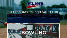 What Islandslowpitch.com website looked like in 2019 (4 years ago)