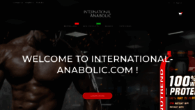 What International-anabolic.com website looked like in 2019 (4 years ago)