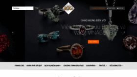 What Igg.vn website looked like in 2019 (4 years ago)
