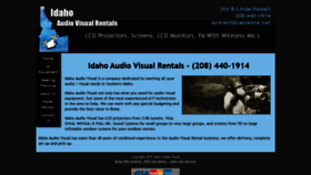 What Idahoaudiovisual.com website looked like in 2019 (4 years ago)