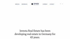 What Investa.de website looked like in 2019 (4 years ago)