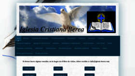 What Iglesia-berea.com website looked like in 2019 (4 years ago)