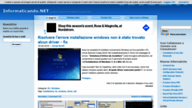 What Informaticando.net website looked like in 2019 (4 years ago)