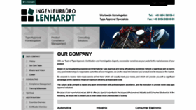 What Ib-lenhardt.com website looked like in 2019 (4 years ago)