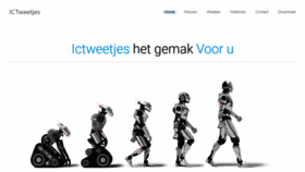 What Ictweetjes.nl website looked like in 2019 (4 years ago)