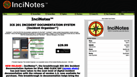What Incinotes.com website looked like in 2019 (4 years ago)