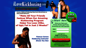 What Ilovekickboxingcoronaca.com website looked like in 2019 (4 years ago)
