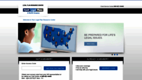 What Info.legalplans.com website looked like in 2019 (4 years ago)