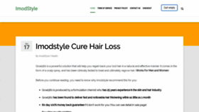 What Imodstyle.com website looked like in 2019 (4 years ago)