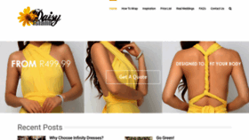 What Infinitydress.co.za website looked like in 2019 (6 years ago)