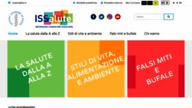 What Issalute.it website looked like in 2019 (4 years ago)