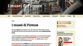 What Imuseidifirenze.it website looked like in 2019 (4 years ago)