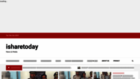 What Isharetoday.com website looked like in 2019 (4 years ago)