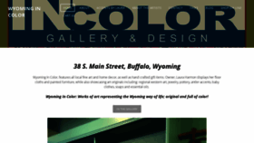 What Incolorartgallery.com website looked like in 2019 (4 years ago)