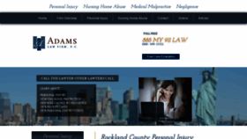 What Injurylaw-ny.com website looked like in 2019 (4 years ago)
