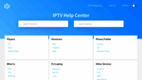 What Iptvhelpcenter.com website looked like in 2019 (4 years ago)