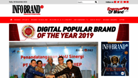 What Infobrand.id website looked like in 2019 (4 years ago)