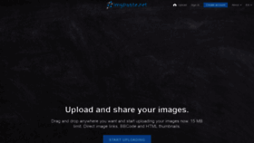 What Imgpaste.net website looked like in 2019 (4 years ago)