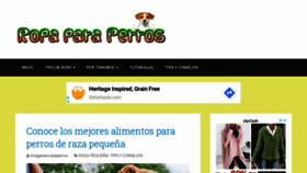 What Imagenesderopaparaperros.com website looked like in 2019 (4 years ago)