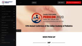 What Iapindia.org website looked like in 2019 (4 years ago)