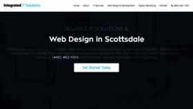 What Integrateditsolutions.com website looked like in 2019 (4 years ago)