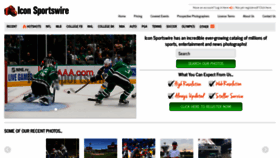 What Iconsportswire.com website looked like in 2019 (4 years ago)