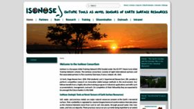 What Isonose.eu website looked like in 2019 (4 years ago)