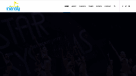 What Intensitydancersstudio.com website looked like in 2019 (4 years ago)