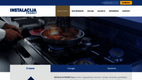 What Instalacija.hr website looked like in 2019 (4 years ago)