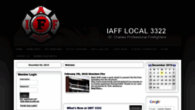 What Iaff3322.org website looked like in 2019 (4 years ago)
