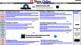 What Itnewsonline.com website looked like in 2019 (4 years ago)