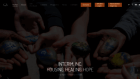 What Interiminc.org website looked like in 2019 (4 years ago)