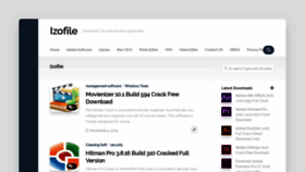What Izofile.com website looked like in 2019 (4 years ago)